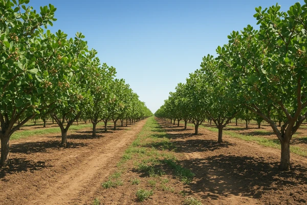 مبارزه با علف های هرز باغات پسته 