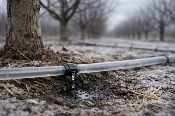 زمان مناسب برای آبیاری درختان در زمستان